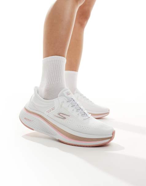 Skechers Go run elevate 2.0 banyan trainer in white - view 1
