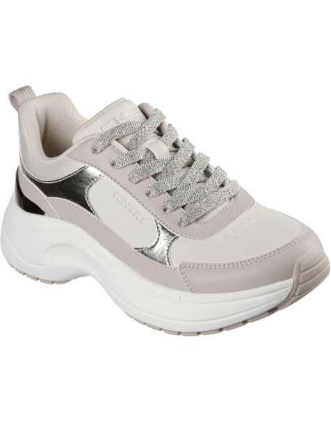 Skechers Hazel 2 stunning you trainers in natural - view 1