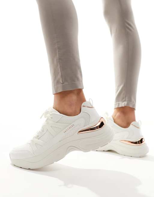 Skechers Hazel Faye Trainers in White