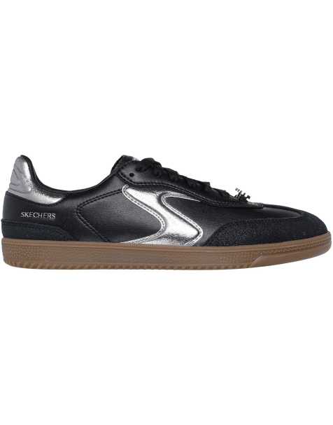 Skechers Hotshot cool glow trainer in black - view 1