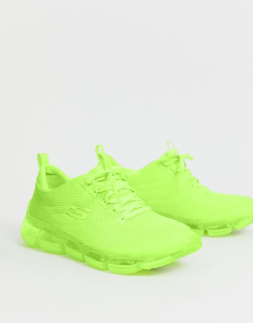 Fluorescent store green trainers