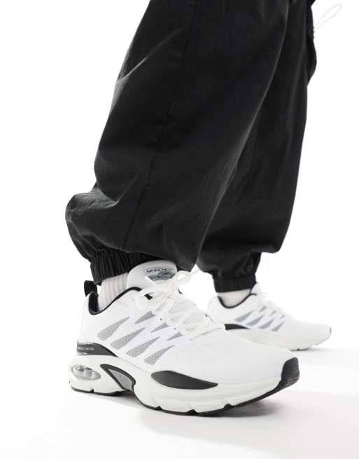 Skechers Skech-air ventura revell trainer in white