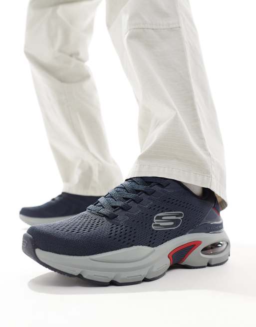 Skechers Skech-air ventura trainer in navy