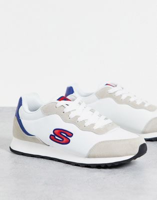 Skechers SKOG 85 Vibe'In trainers in white mix