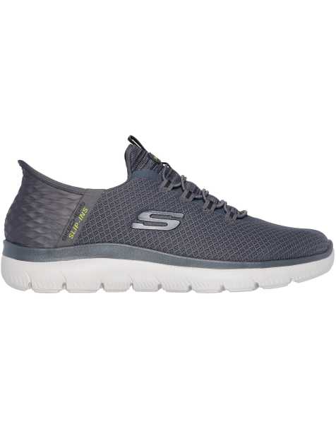 Skechers Slip-ins: summits - high range shoes in charcoal - view 1
