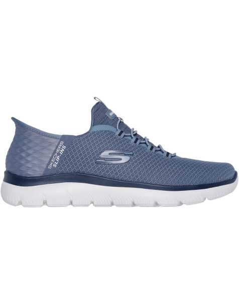 Skechers Slip-ins: summits - high range shoes in light blue - view 1