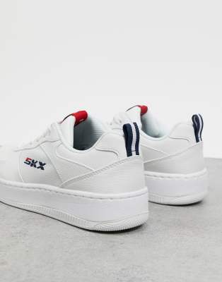 skechers glam court trainers