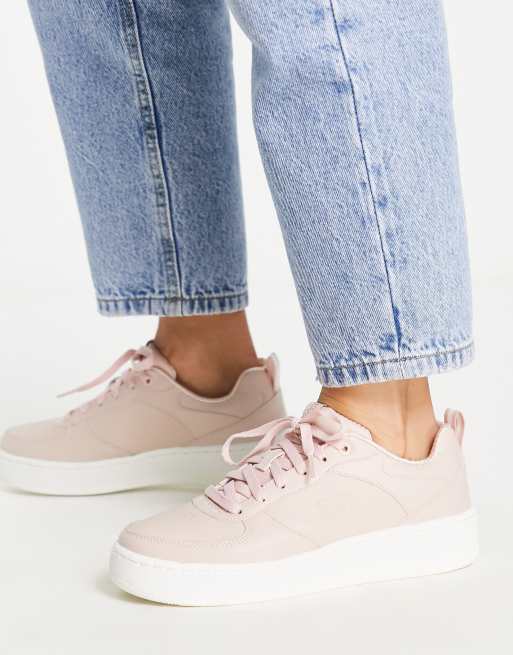 Skechers Sport Sneaker aus rosa Leder ASOS