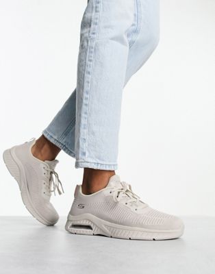 Skechers Squad Air Close Encounter Trainers in Natural