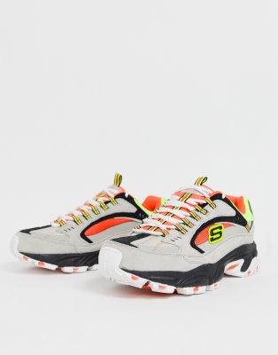 skechers stamina cutback orange
