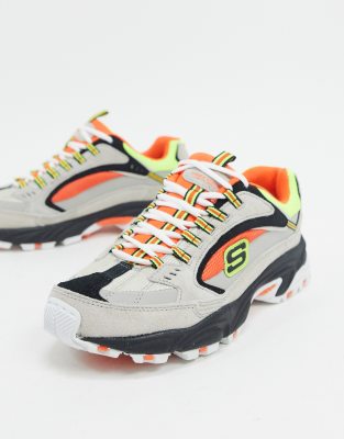 Skechers stamina sales cutback orange