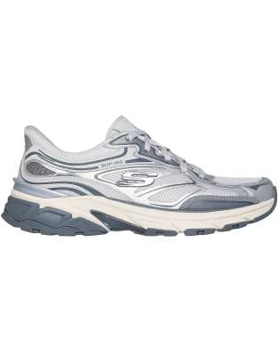 Skechers Stamina sport trainer in silver