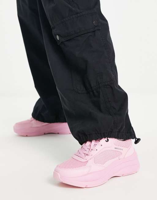 dosis bang yderligere Skechers Street Twisterz sneakers in pink | ASOS