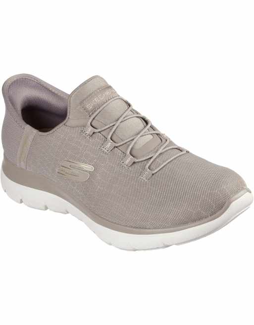 Skechers Summits classy night shoe in taupe