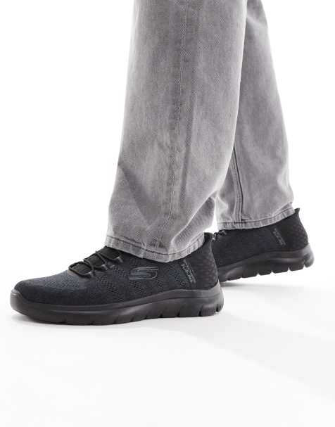 Skechers Summits key pace shoe in black - view 1