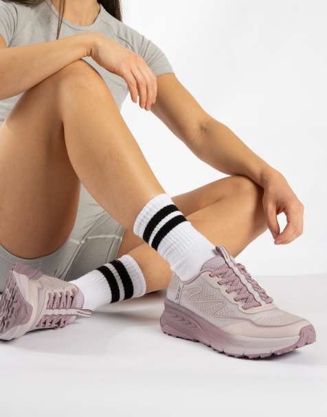 Skechers Switch back mist hiking shoes in pink - view 1