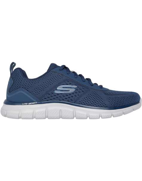Skechers Track leshur shoes in blue - view 1