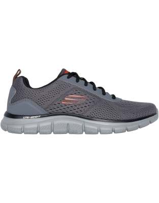  Track leshur shoes in charcoal