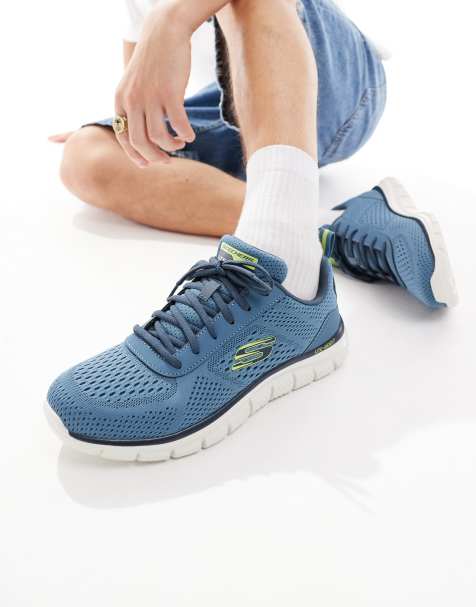 Skechers Track leshur shoes in taupe - view 1