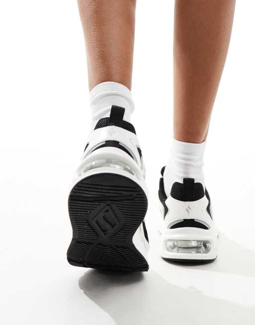 Skechers Tres Uno Air mesh sneakers in black , 3 of 5