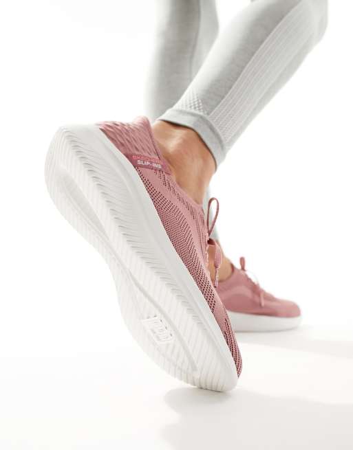 Skechers ultra flex statements pink on sale