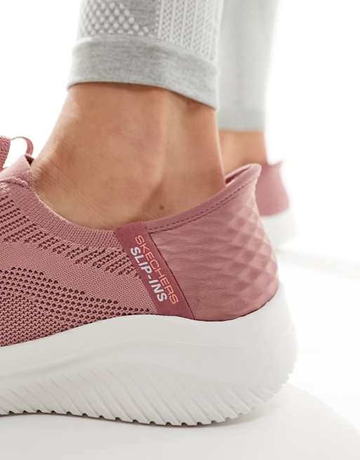 Skechers womens ultra hot sale flex light pink