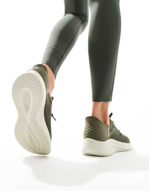 Skechers go walk 3 olive 2025