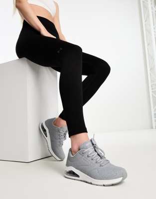 Skechers Uno 2 - In-Kat-Neato Shoe in Grey - ASOS Price Checker