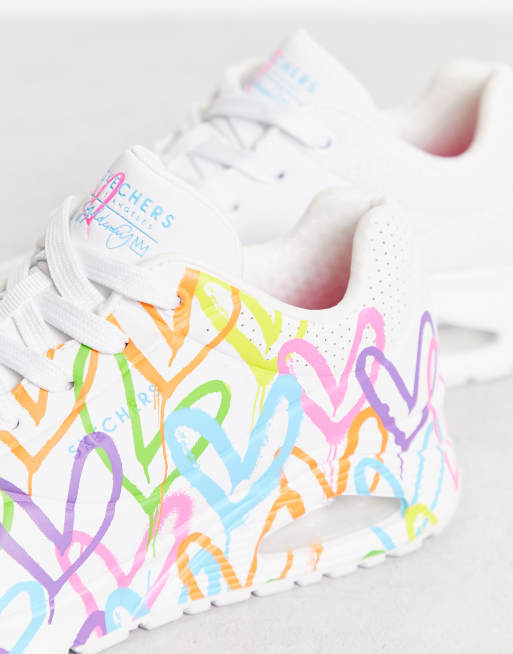 Skechers Art. UNO Sneakers in white,combined buy online