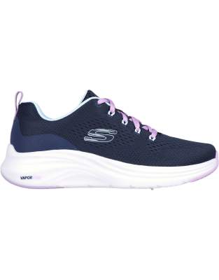 Skechers Vapor foam fresh trend trainers in navy