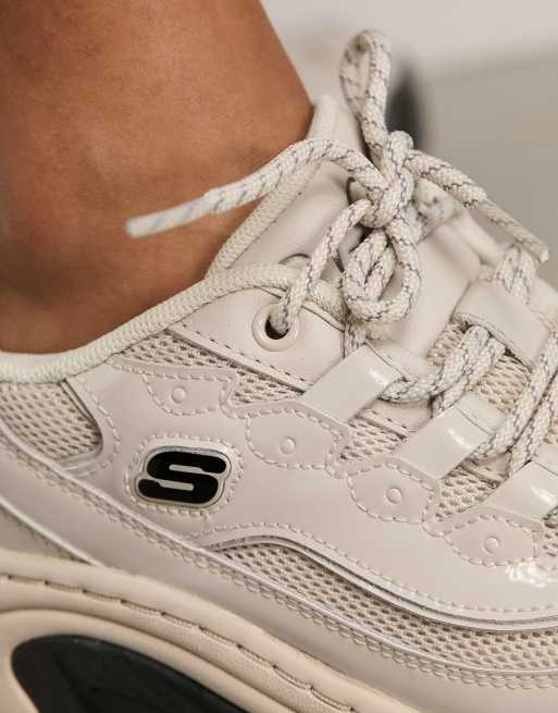 Skechers x Doja Cat – Hi-ryze – Beige, grova sneakers, 3 av 4