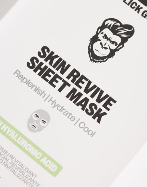 SKIN by Slick Gorilla – Skin Revive Sheet Mask –Regenerierende Tuchmaske, 4 von 4