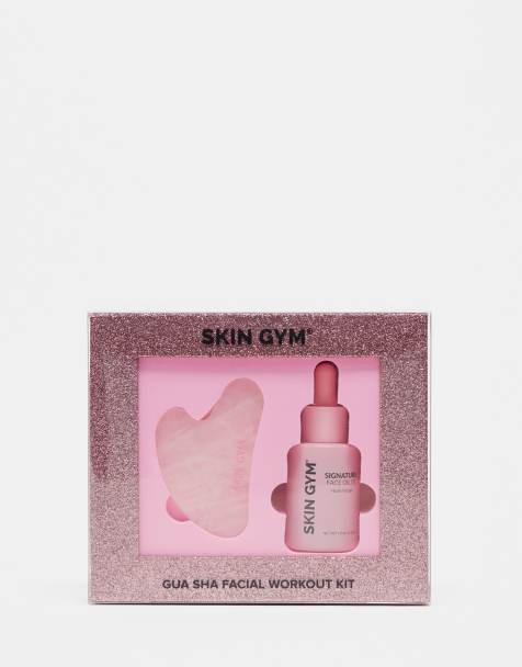 Skin Gym – Facial Workout Kit – Hautpflege-Set mit Rosenquartz-Gua-Sha und „Signature“-Gesichtsöl - view 1