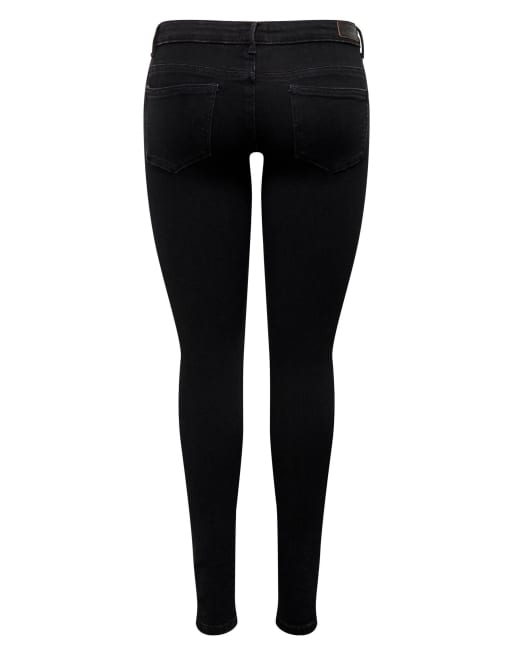 Skinny-Jeans aus schwarzem Denim, 7 von 7