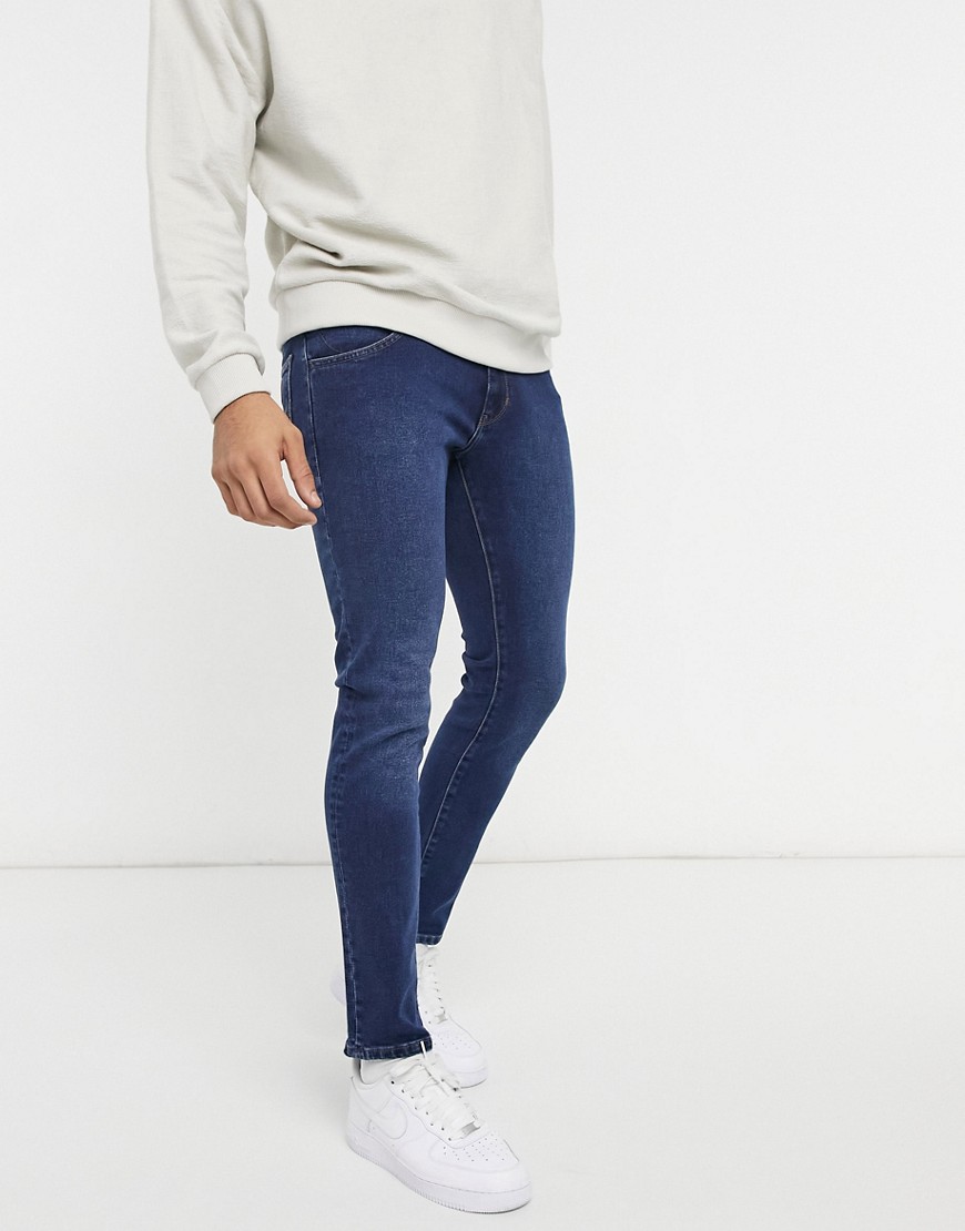 Skinny jeans, Bryson fra Wrangler-Blå