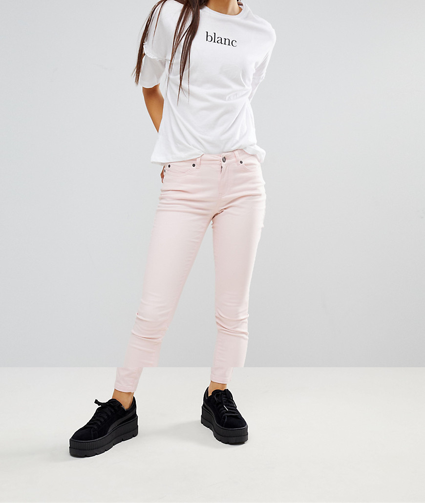 Skinny jeans fra Noisy May-Pink
