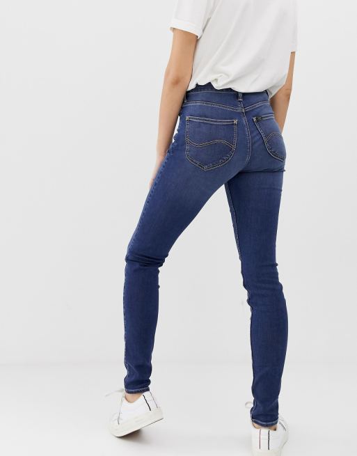 Lee Jeans Scarlett High - Blå - Slim Lee Jeans Scarlett High - Blå - Slim