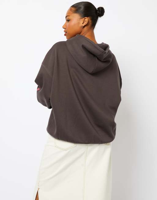 Skinnydip Bad choices make good stories hoodie in grey, 3 of 4