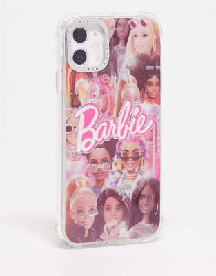 Skinnydip Barbie logo iphone case with mirror sizes  11/XR/12/12Pro/13/13ProMax-Pink