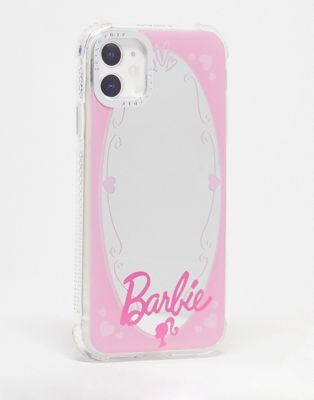 Skinnydip Barbie logo iphone case with mirror sizes 11/XR/12/12Pro/13/13ProMax