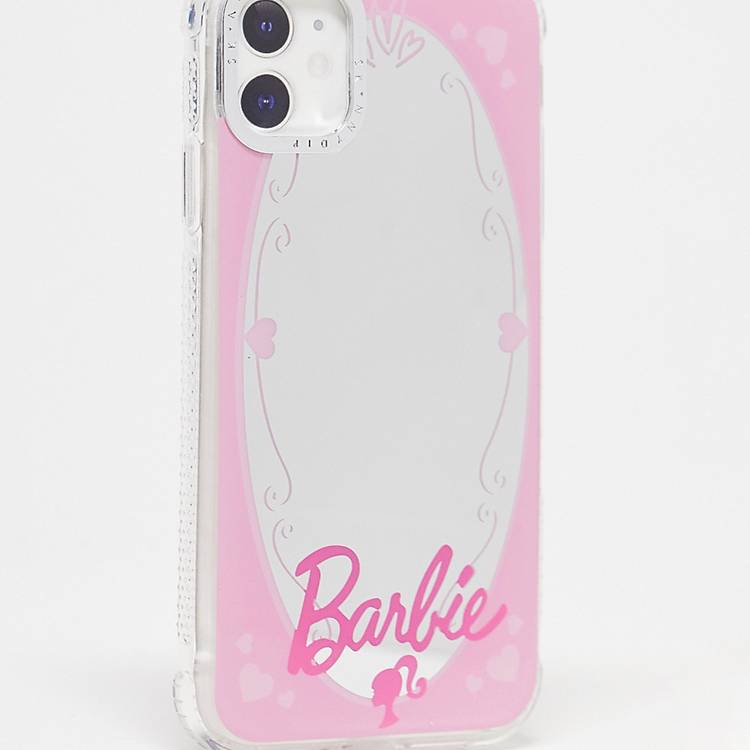 Skinnydip Barbie logo iphone case with mirror sizes  11/XR/12/12Pro/13/13ProMax