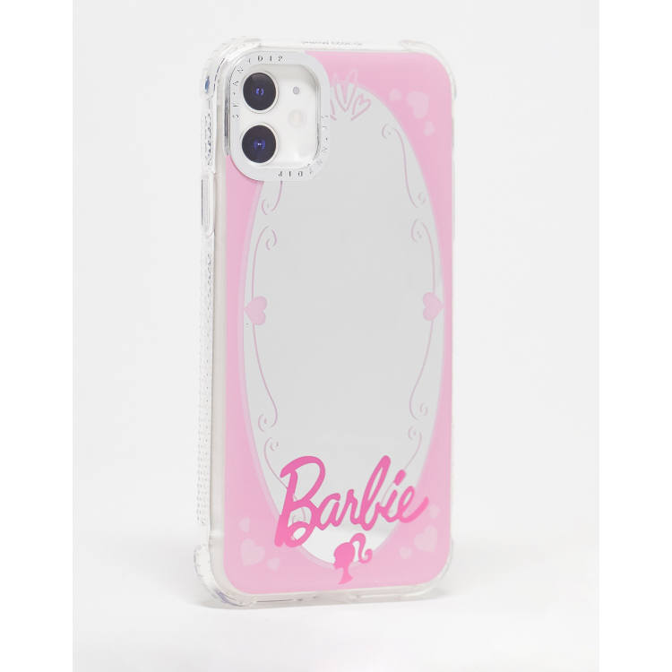 Skinnydip Barbie logo iphone case with mirror sizes  11/XR/12/12Pro/13/13ProMax