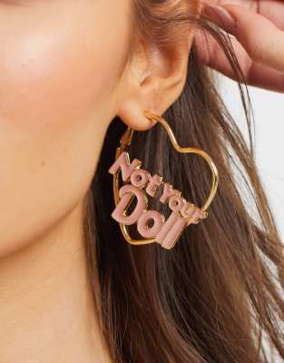 barbie earrings