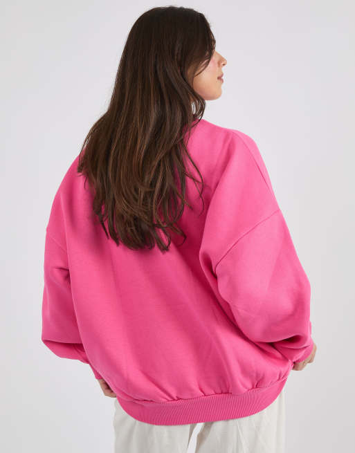 Skinnydip Beaded cake sweatshirt in pink, 2 of 4