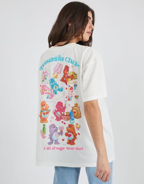 Skinnydip Care bears homebake club t-shirt in white - view 1
