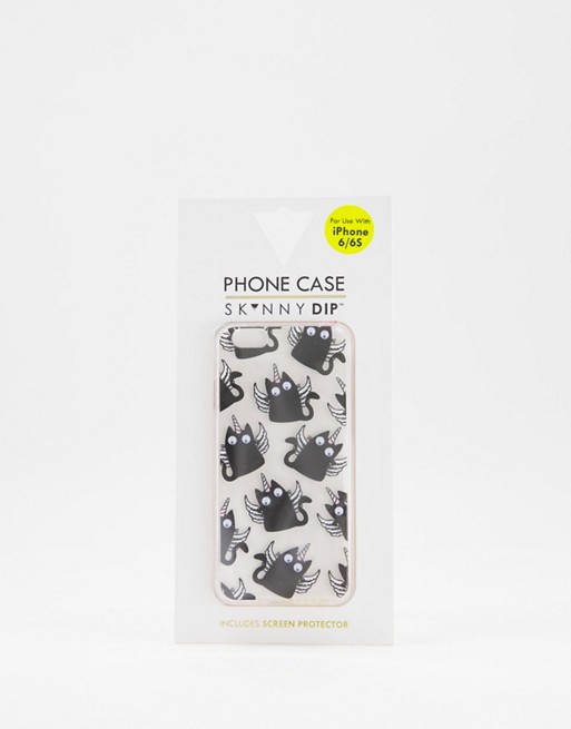 Skinnydip caticorn phone case iphone 6/6S/7/8 and SE