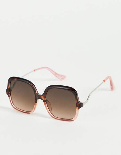 Skinnydip chloe pink sunglasses