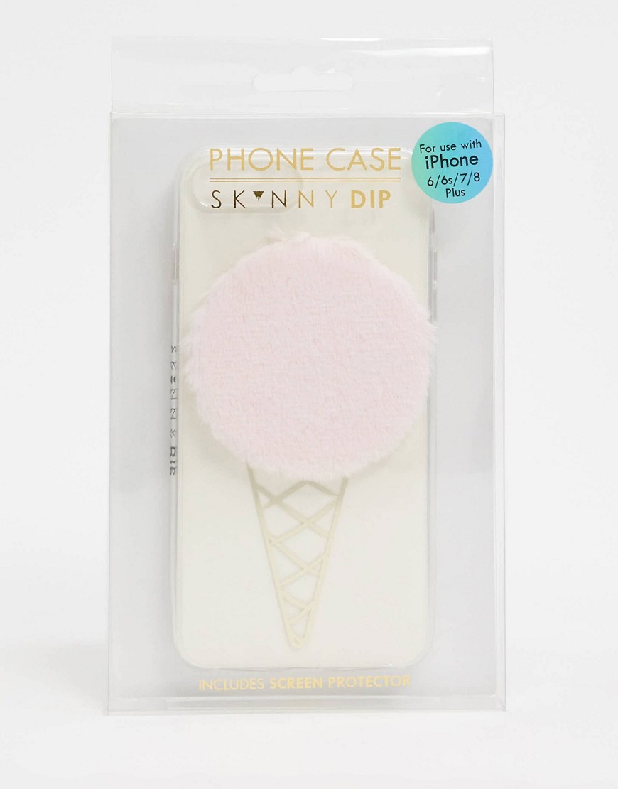 Skinnydip - Custodia per iPhone 6/6S/7/8 PLUS a gelato-Bianco