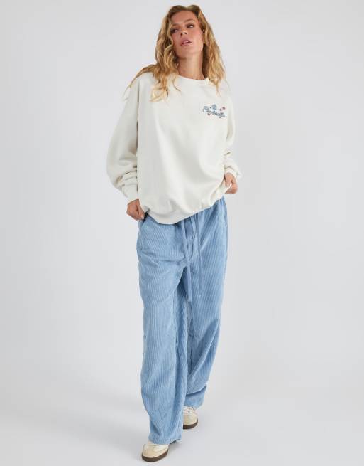 Skinnydip Disney cinderella happily ever after sweatshirt in white, 4 of 4