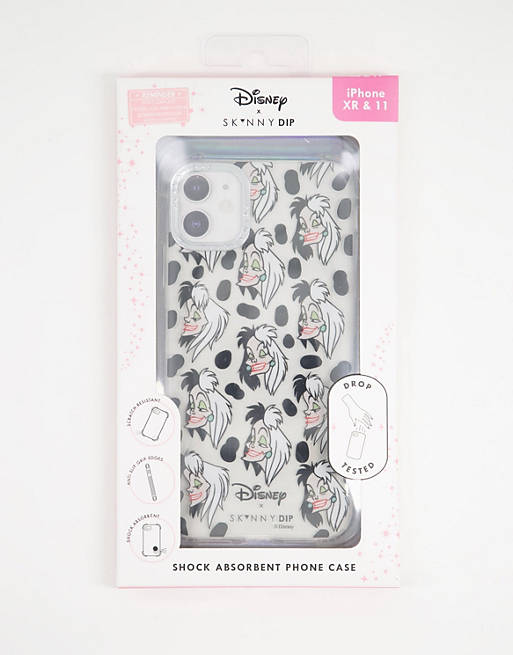 Skinnydip Disney Cruella shock iphone case